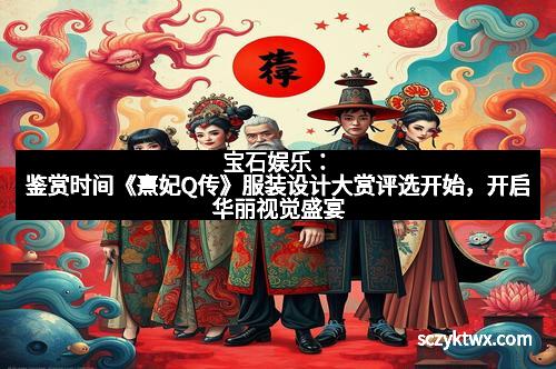 宝石娱乐:鉴赏时间《熹妃Q传》服装设计大赏评选开始,开启华丽视觉盛宴